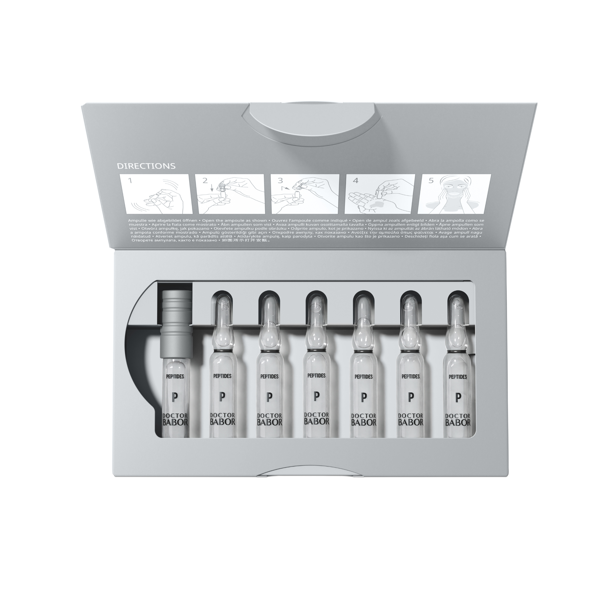 Tricoci skincare benefit icon showing rejuvenation properties with elegant graphic illustration