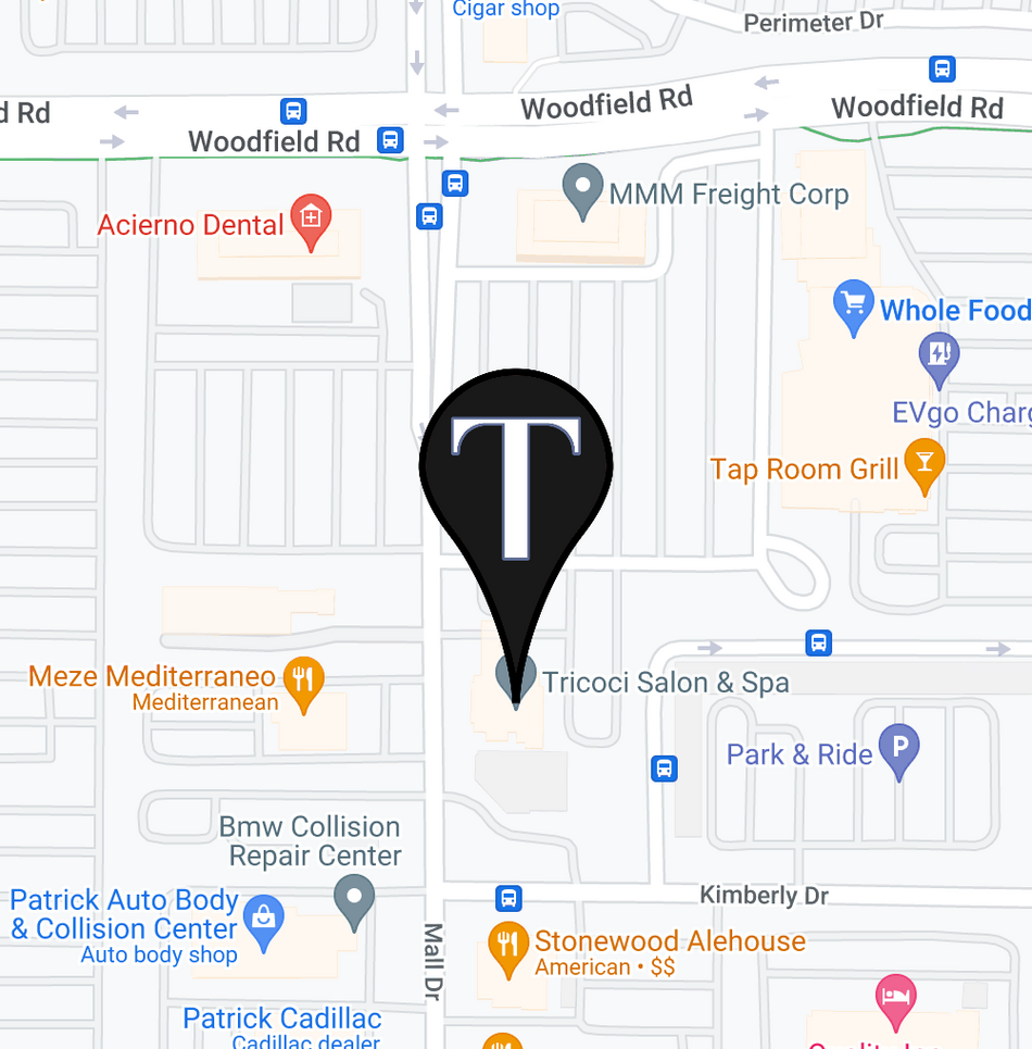 Map of Tricoci Schaumburg location